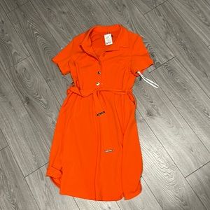 Orange Tommy Hilfiger Dress